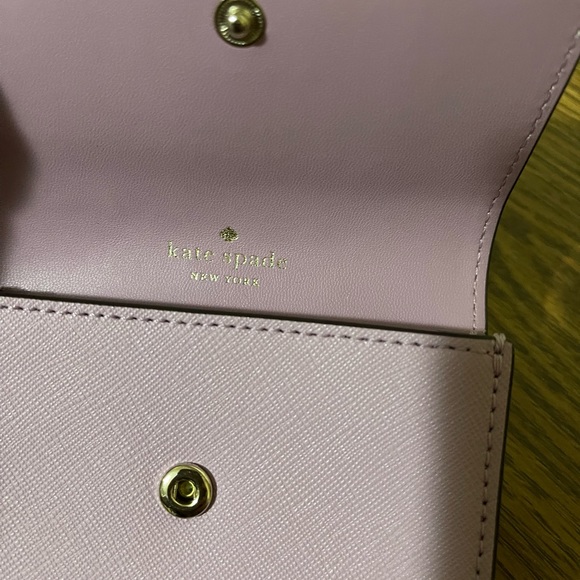 Kate Spade Laurel Way Christine Card Holder in orchid - Picture 6 of 12
